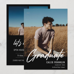 Abschlussfoto der Oberstufe im modernen Stil