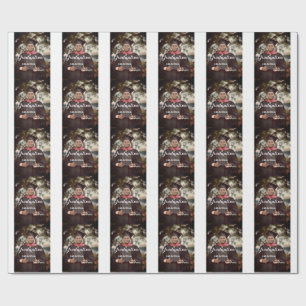 Abschlussfoto Mann Name Abschlussjahrgang 20XX Hoc Geschenkpapier
