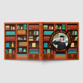 Abschlussfoto mit Bibliotheksthema Gästebuch (Voll)