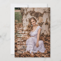 Abschlussfoto mit Gratulation für die Abiturienten