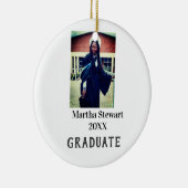 Abschlussfoto Name Jahr Klasse Universität einfach Keramik Ornament (Rechts)