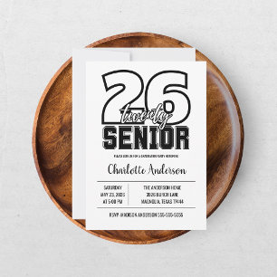 Abschlussfoto Senior 2026 Einladung