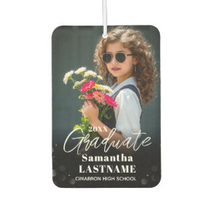 Abschlussfoto Senior Custom Selfie Autolufterfrischer