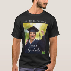 Abschlussfoto Stolz Onkel T-Shirt