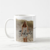 Abschlussfoto-Tasse personalisiert - Gratulation Kaffeetasse (Links)