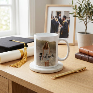 Abschlussfoto-Tasse personalisiert - Gratulation Kaffeetasse