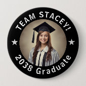 Abschlussfoto-Team Absolventen Name Button (Vorderseite)
