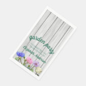 Abschlussgartenparty Serviette (Ecke)