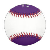 Abschlussgeschenk Baseball Erinnerungsstück (Rückseite)