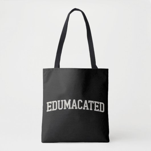 Abschlussgeschenk College-Abschluss Sarkastisch Ge Tasche (Vorderseite)