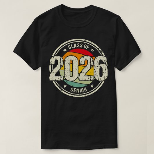 Abschlussgeschenk für die Abschlussklasse 2026 Pul T-Shirt (Design vorne)