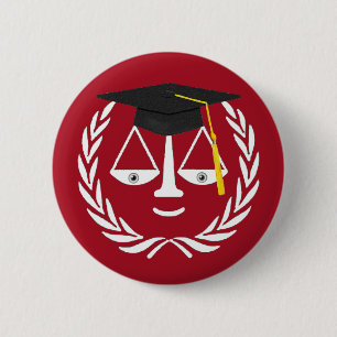 Abschlussgeschenk für die juristische Fakultät Button