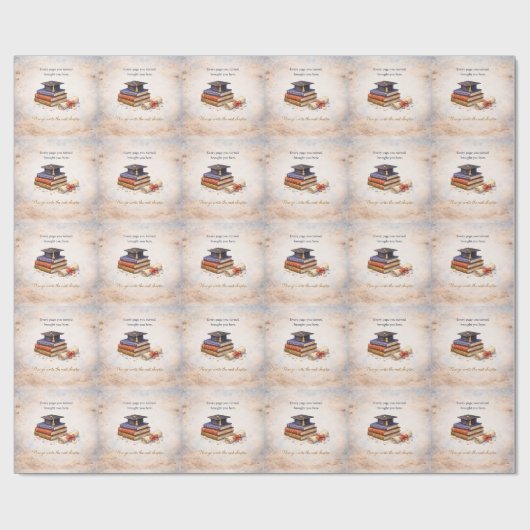 Abschlussgeschenk Geschenkpapier (Flach)