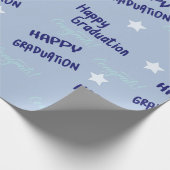 Abschlussgeschenk-Verpackungspapier:  Geschenkpapier (Ecke)