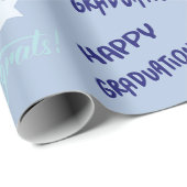 Abschlussgeschenk-Verpackungspapier:  Geschenkpapier (Rolleneckpunkt)