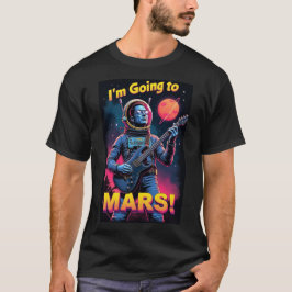 Abschlussgeschenke Grafikdesign Ich geh zum Mars T-Shirt