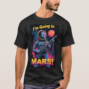Abschlussgeschenke Grafikdesign Ich geh zum Mars T-Shirt