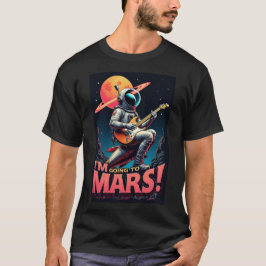 Abschlussgeschenke Grafikdesign Ich geh zum Mars T-Shirt