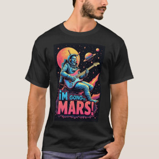 Abschlussgeschenke Grafikdesign Ich geh zum Mars T-Shirt