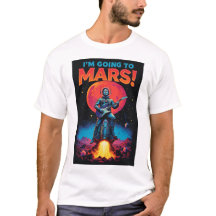 Abschlussgeschenke Grafikdesign Ich geh zum Mars