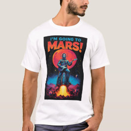 Abschlussgeschenke Grafikdesign Ich geh zum Mars T-Shirt