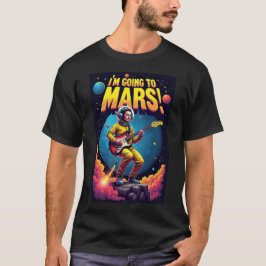 Abschlussgeschenke Grafikdesign Ich geh zum Mars T-Shirt