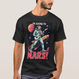 Abschlussgeschenke Grafikdesign Ich geh zum Mars T-Shirt
