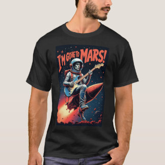 Abschlussgeschenke Grafikdesign Ich geh zum Mars T-Shirt