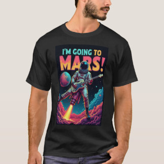 Abschlussgeschenke Grafikdesign Ich geh zum Mars T-Shirt