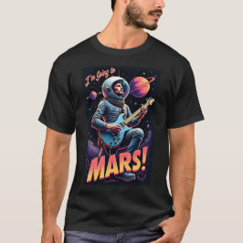 Abschlussgeschenke Grafikdesign Ich geh zum Mars T-Shirt