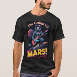 Abschlussgeschenke Grafikdesign Ich geh zum Mars T-Shirt