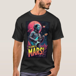Abschlussgeschenke Grafikdesign Ich geh zum Mars T-Shirt