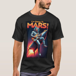Abschlussgeschenke Grafikdesign Ich geh zum Mars T-Shirt