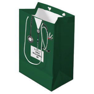 Abschlussgeschenktasche für die medizinische Fakul Mittlere Geschenktüte
