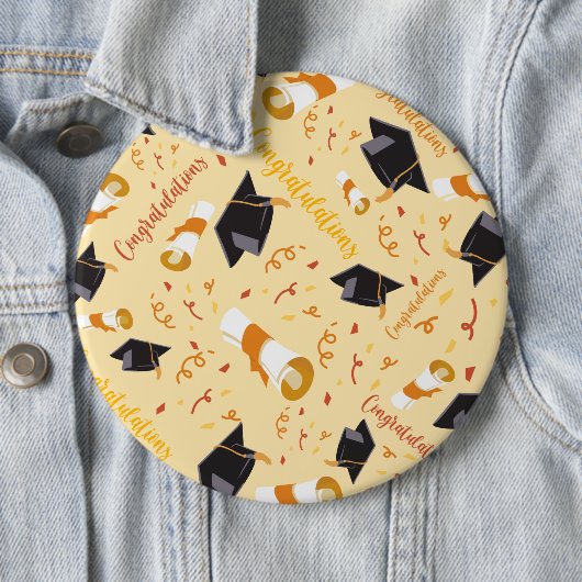 Abschlussglückwünsche Button (Beispiel)