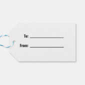 Abschlussglückwünsche Geschenkanhänger (Rückseite Horizontal)