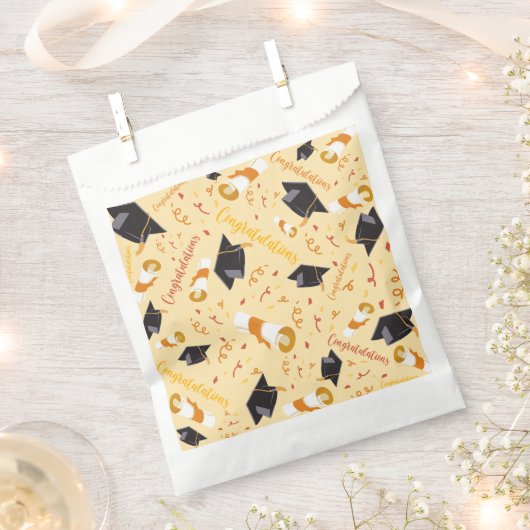 Abschlussglückwünsche Geschenktütchen (Ausgeschnitten)