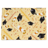 Abschlussglückwünsche Große Geschenktüte (Vorderseite)