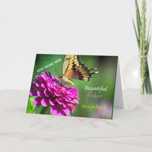 Abschlussglückwünsche Karte (Vorderseite)