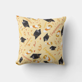 Abschlussglückwünsche Kissen