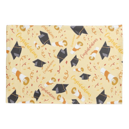 Abschlussglückwünsche Kissenbezug (Rückseite)