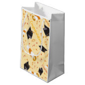 Abschlussglückwünsche Kleine Geschenktüte (Rückseite Schrägansicht)