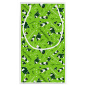 Abschlussglückwünsche Kleine Geschenktüte (Rückseite)