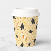 Abschlussglückwünsche Pappbecher (Rückseite)