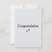 Abschlussglückwünsche Save The Date (Rückseite)