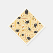 Abschlussglückwünsche Serviette (Ecke)