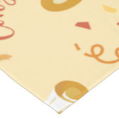 Abschlussglückwünsche Tischdecke (Schrägansicht)