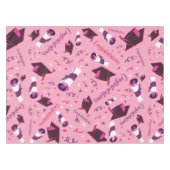 Abschlussglückwünsche Tischdecke (Vorderseite (Horizontal))