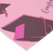 Abschlussglückwünsche Tischdecke (Schrägansicht)