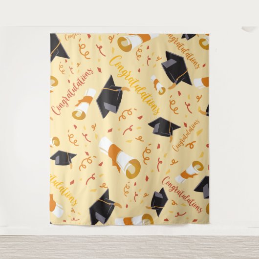 Abschlussglückwünsche Wandteppich (Vorderseite)